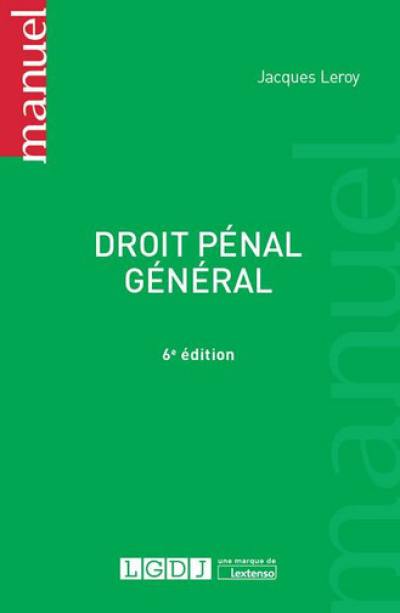 Droit pénal général