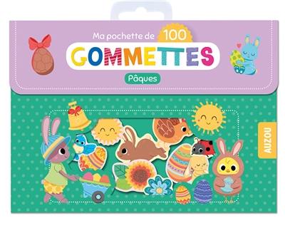 Pâques : ma pochette de 100 gommettes