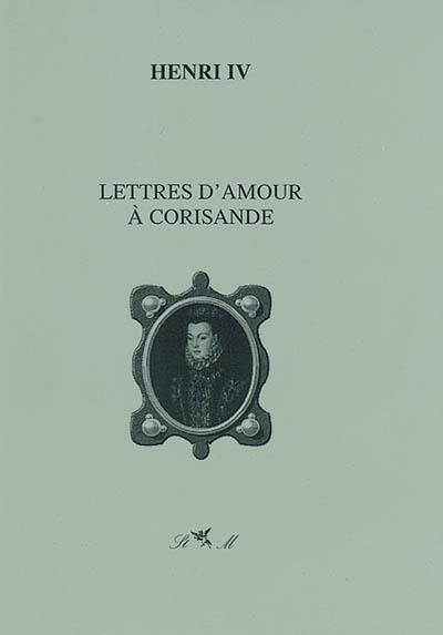 Lettres d'amour à Corisande