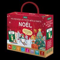 Noël : colle les stickers, colorie et complète le livre !