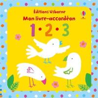 1, 2, 3 : mon livre-accordéon