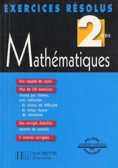 Mathématiques, 2nde