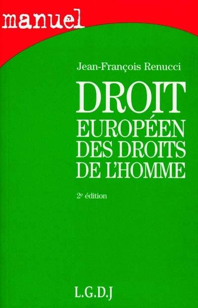 Droit européen des droits de l'homme