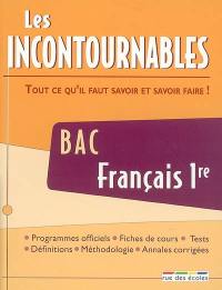 Bac français 1re