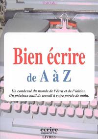 Bien écrire de A à Z