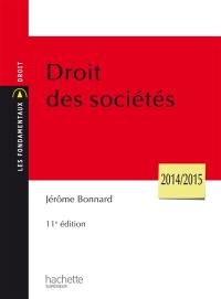 Droit des sociétés : 2014-2015