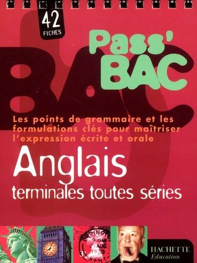 Anglais, terminales toutes séries