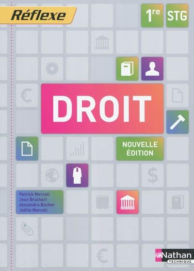 Droit, première STG