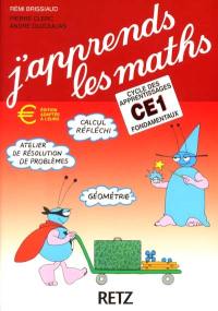 J'apprends les maths CE1, euros : fichier de l'élève