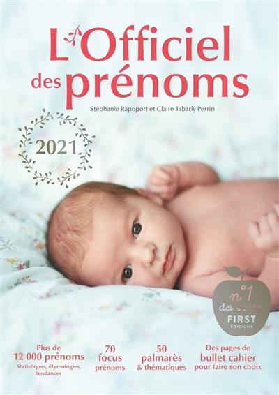 L'officiel des prénoms 2021