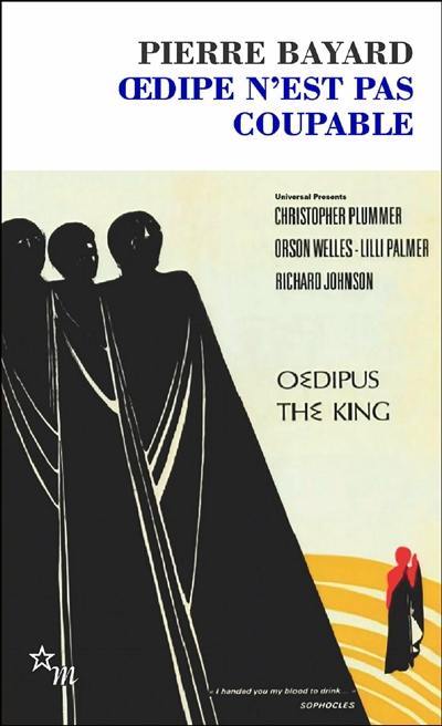 Oedipe n'est pas coupable. Lettre de Jean-Philippe Toussaint à l'auteur