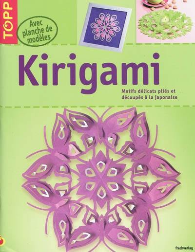 Kirigami : motifs délicats pliés et découpés à la japonaise