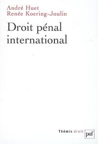 Droit pénal international