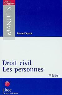 Droit civil : les personnes