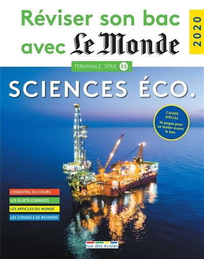 Sciences éco terminale série ES