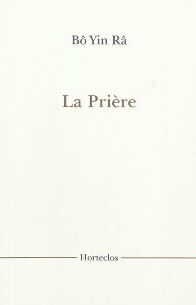 La prière