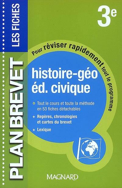 Histoire-géo, éd. civique 3e