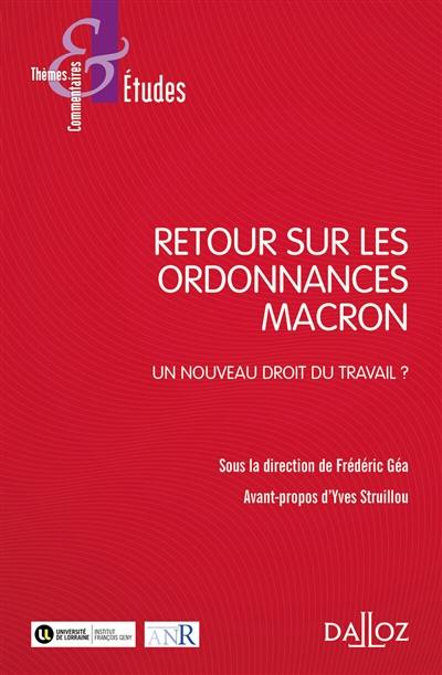 Retour sur les ordonnances Macron : un nouveau droit du travail ?