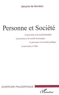 Personne et société