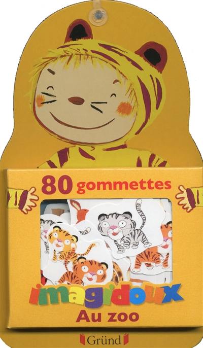 80 gommettes Imagidoux : au zoo