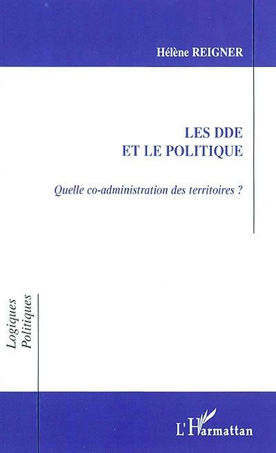 Les DDE et le politique : quelle co-administration des territoires ?