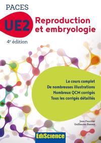 Reproduction et embryologie, UE2 Paces