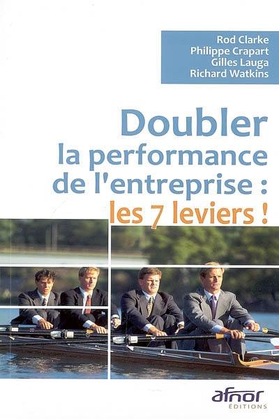 Doubler la performance de l'entreprise : les 7 leviers !