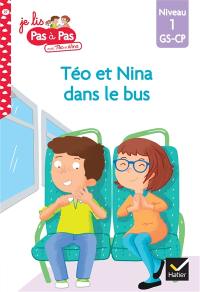 Téo et Nina dans le bus : niveau 1, GS-CP