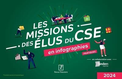 Les missions des élus du CSE en infographies pratiques : 2024