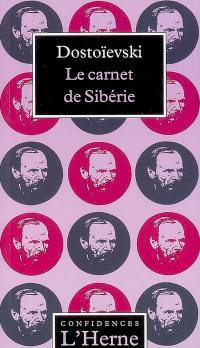 Le carnet de Sibérie