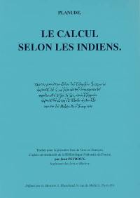 Le calcul selon les indiens