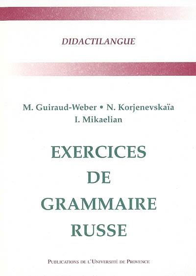 Exercices de grammaire russe