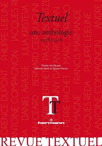 Revue Textuel, nouvelle série, n° 4. Une anthologie : 1976-2016