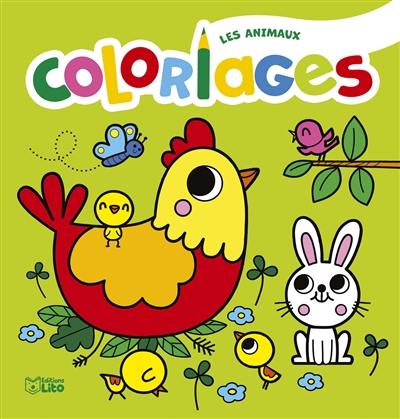 Les animaux : coloriages