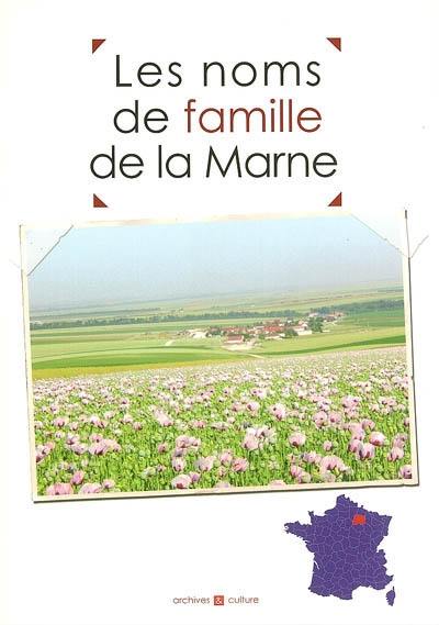 Les noms de famille de la Marne