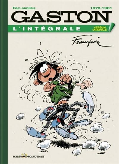 Gaston : l'intégrale. Vol. 20. 1978-1981 : fac-similés