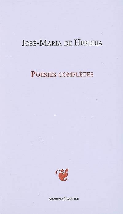 Poésies complètes