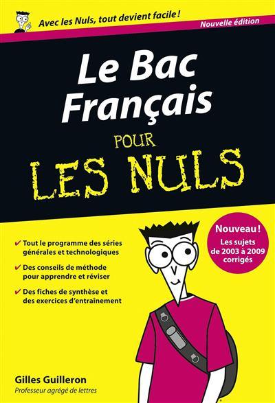 Le bac français pour les nuls