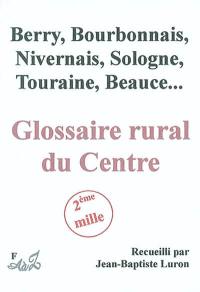 Glossaire de parler populaire local du Centre