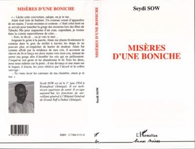 Misères d'une boniche