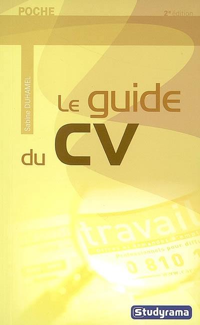 Le guide du CV