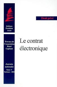 Le contrat électronique : Toulouse, 26 mai 2000