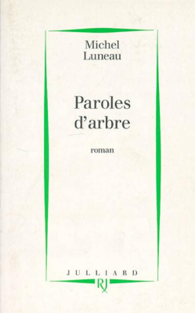 Paroles d'arbre