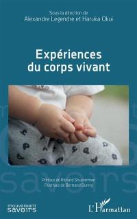 Expériences du corps vivant