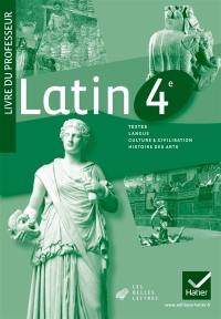 Latin 4e : livre du professeur