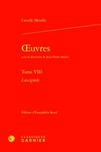 Oeuvres. Vol. 8. Luscignole