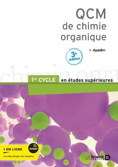 QCM de chimie organique