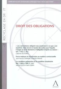 Droit des obligations