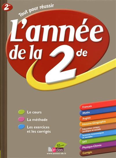 L'année de la 2de