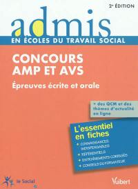 Concours AMP et AVS : épreuves écrite et orale